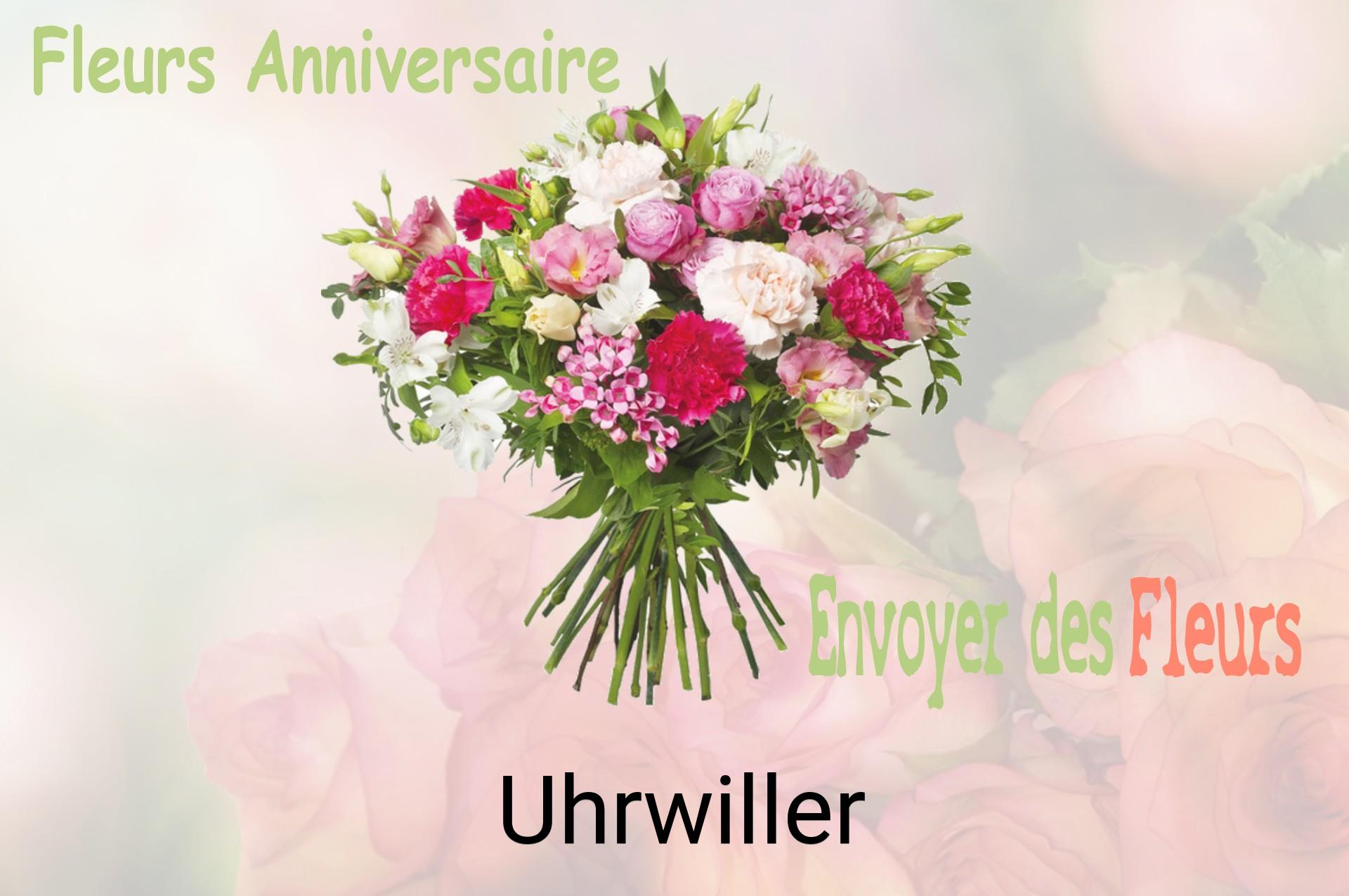 Bouquet de fleurs d’anniversaire livré à Uhrwiller